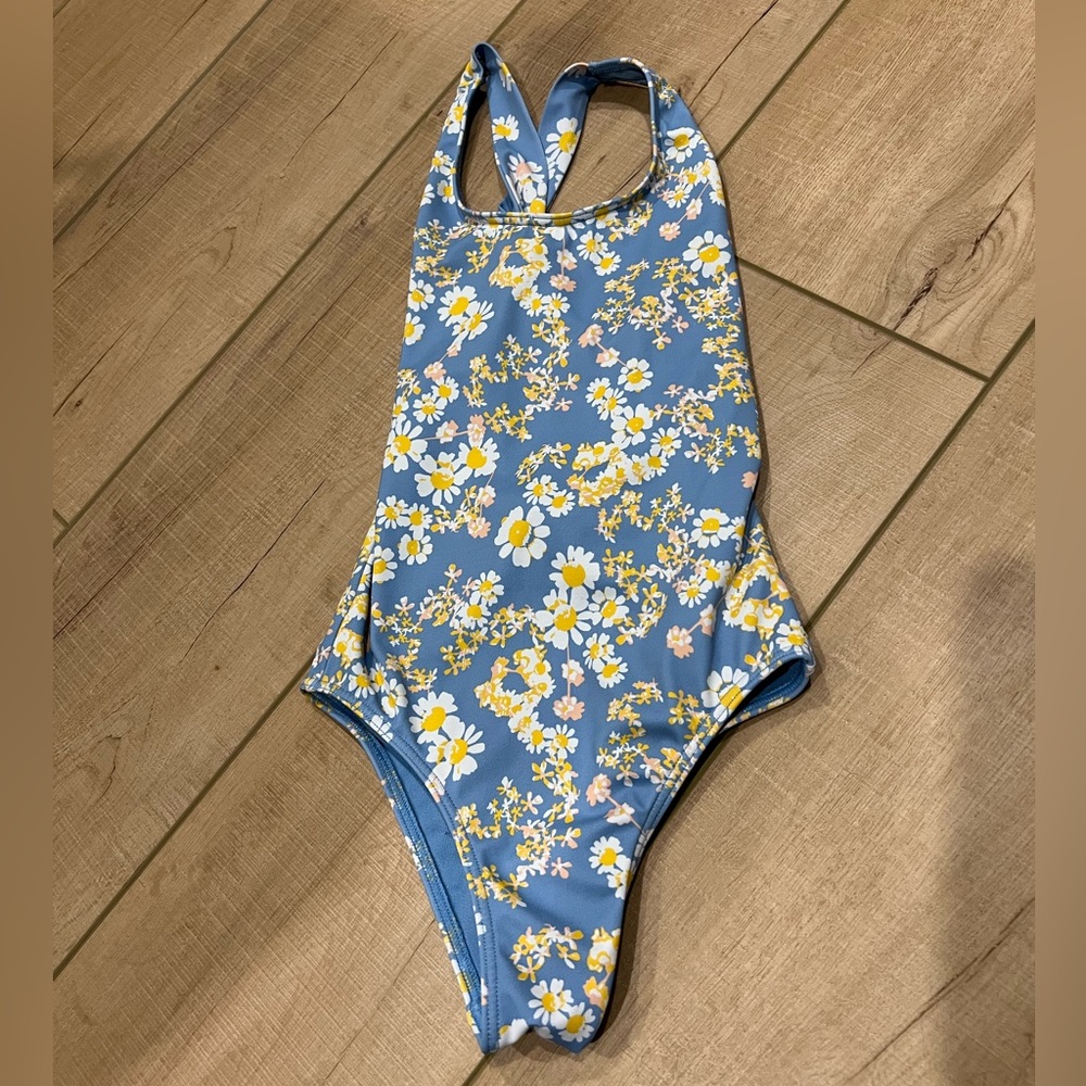 Roxy Girls 1 piece swimsuit sz 7